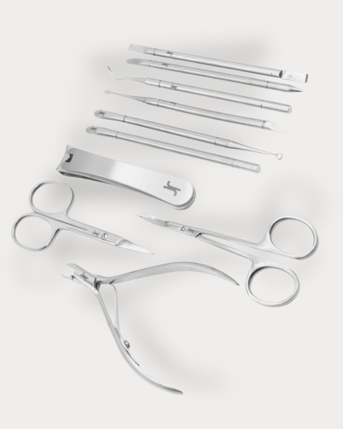 JJ Pro Prep sæt — Satin Steel