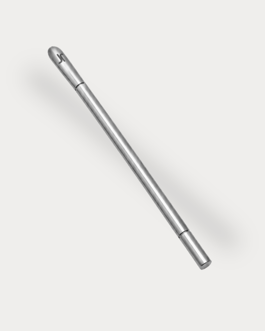 JJ Pro Prep Tools — PUSH Neglebåndsskubber | Satin Steel