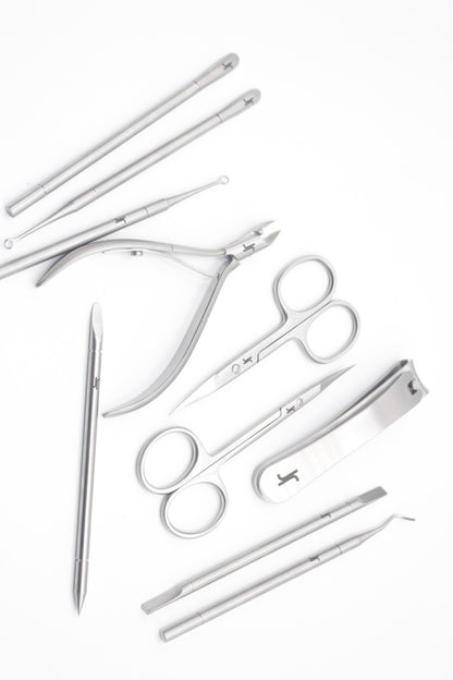 JJ Pro Prep sæt — Satin Steel