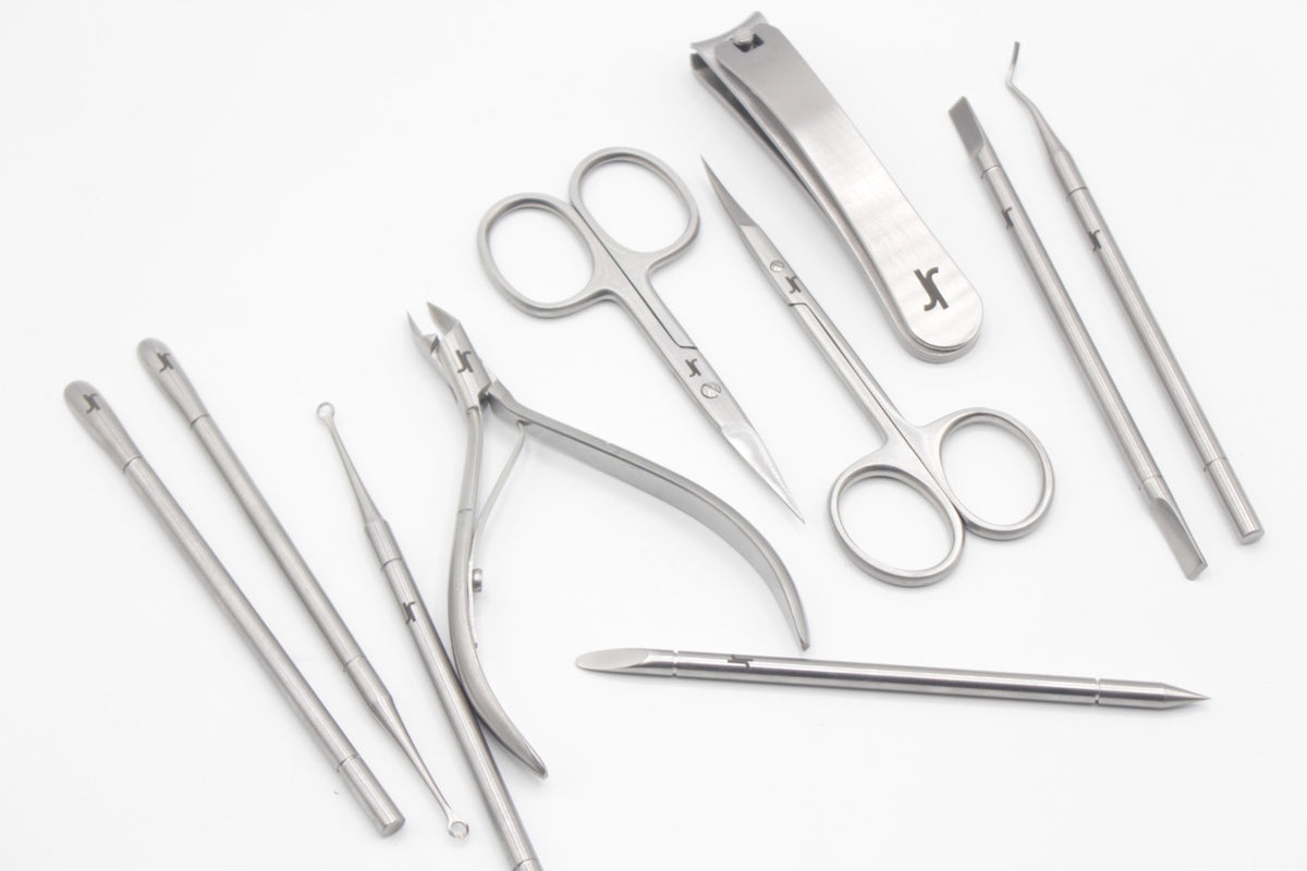 JJ Pro Prep sæt — Satin Steel
